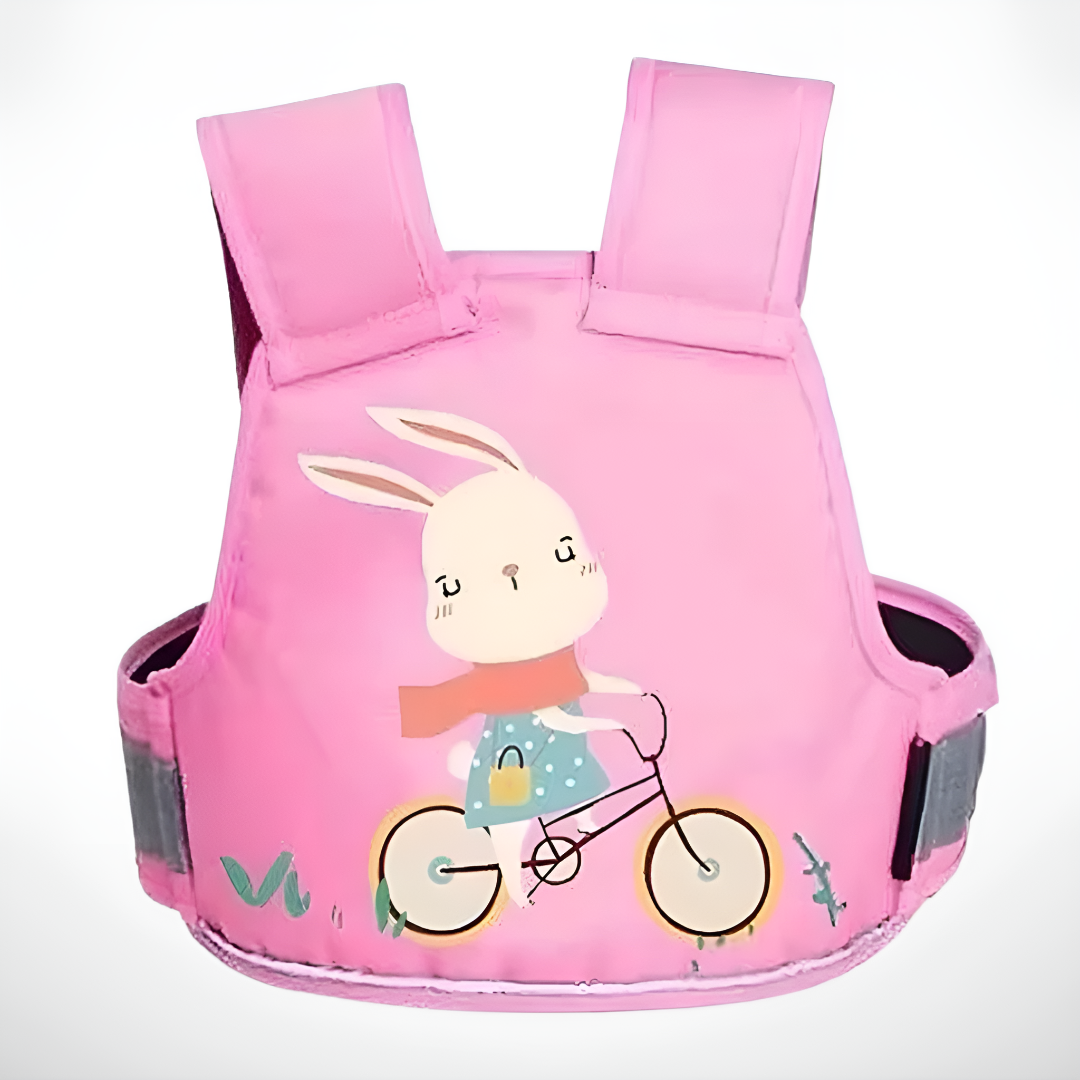 Motorcycle Safety Harness For Children Secure Riding Support Seat