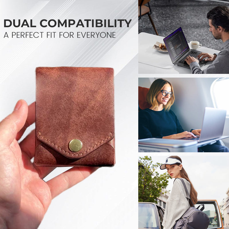 The Conan Compact Leather Wallet Slim Durable Design