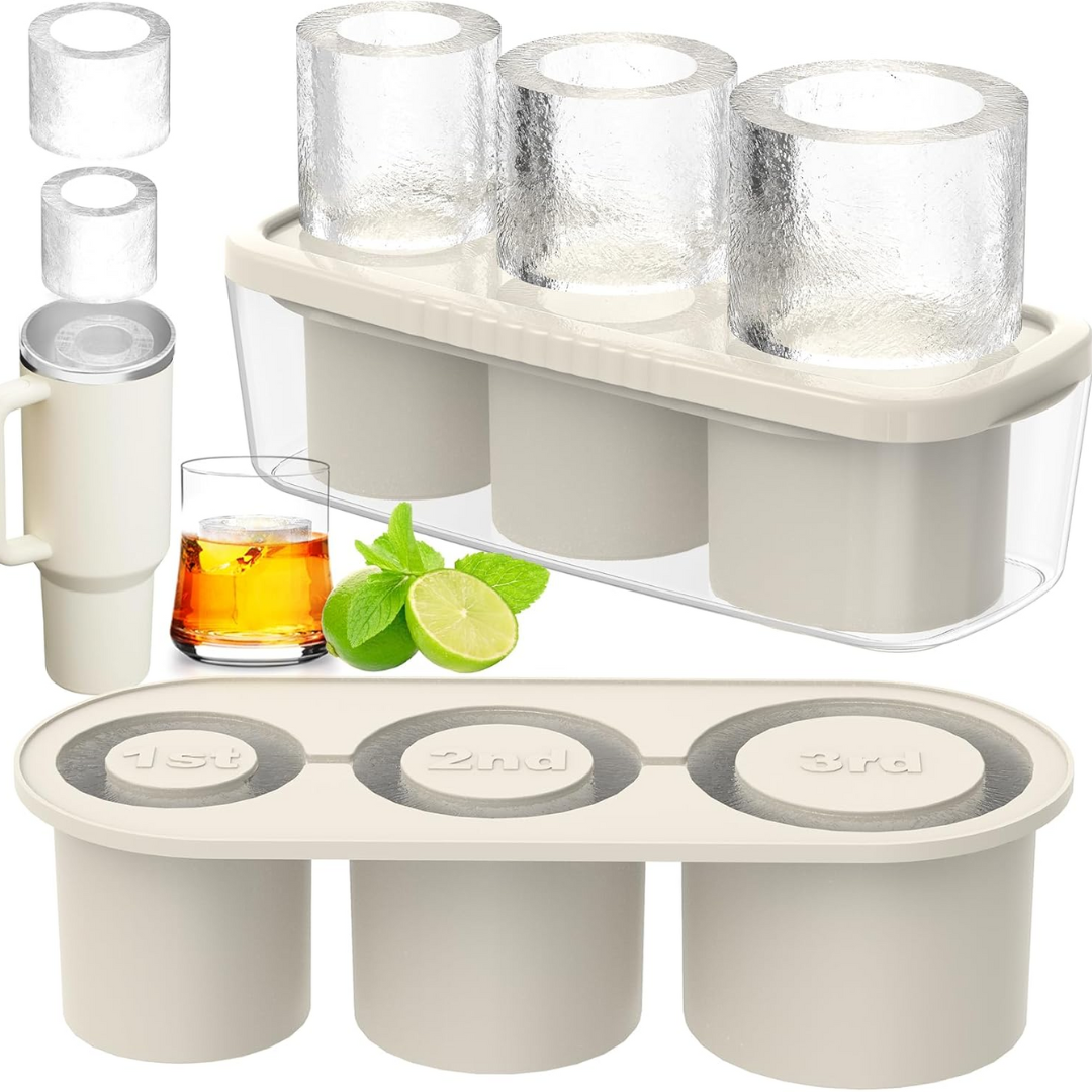 Stanley Cup Cylindrical Ice Mold For Drinks And Cocktails