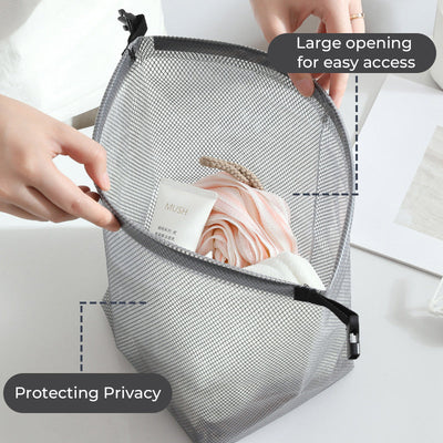 Waterproof Cosmetic Bag Dirt Resistant Travel Makeup Storage Organizer