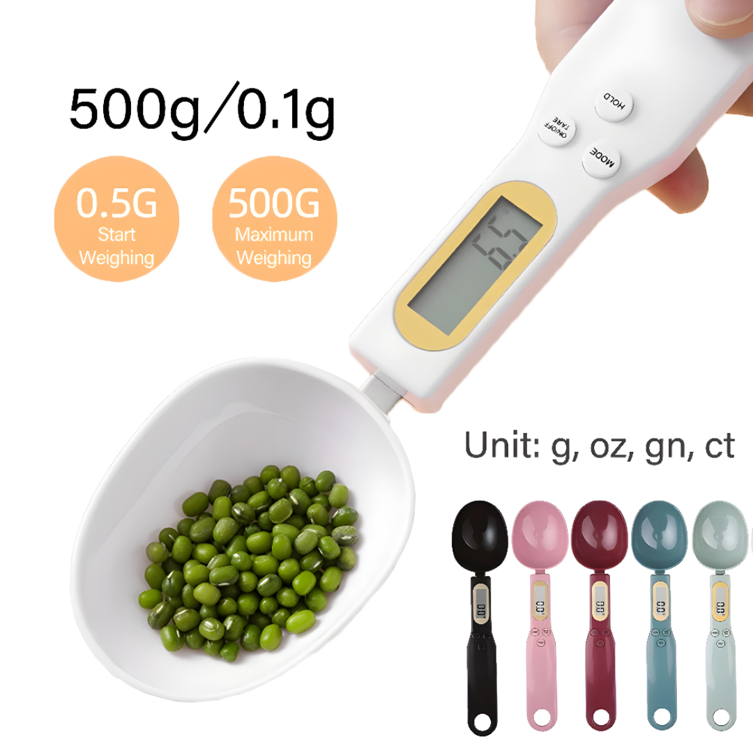 Digital Measuring Spoon With Automatic Precision And Easy Use