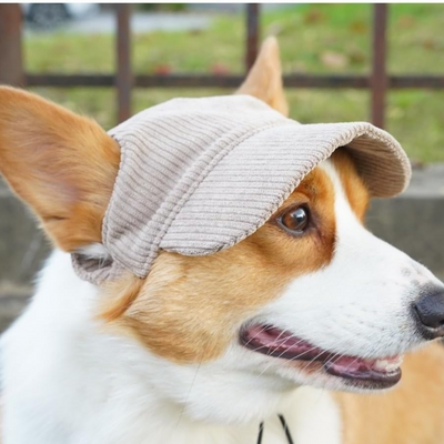 Dog Sun Hat Protective Lightweight Adjustable Summer Cap For Dogs