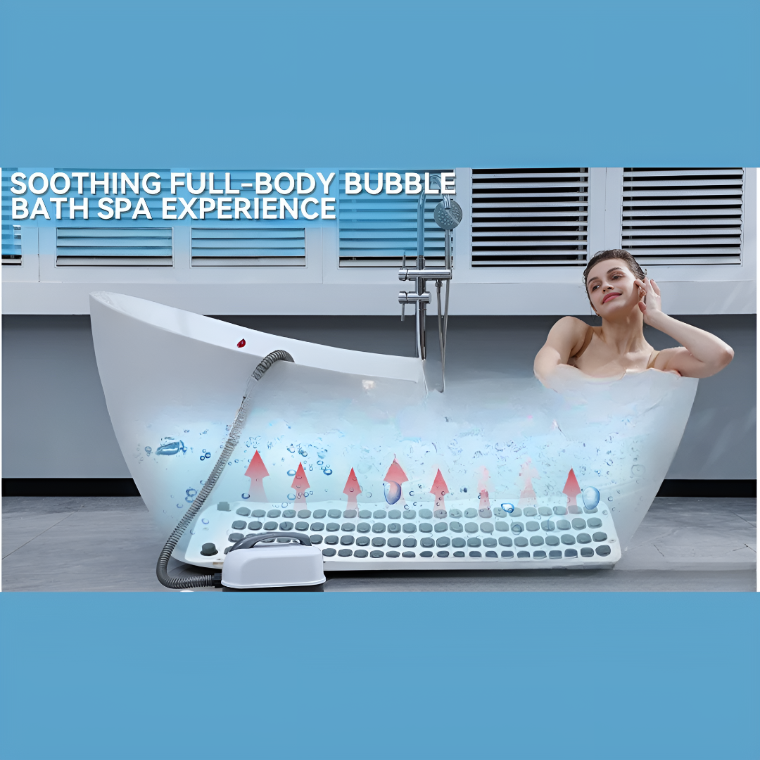 Bubble Massage Bath Mat For Relaxing Spa Bath Experience