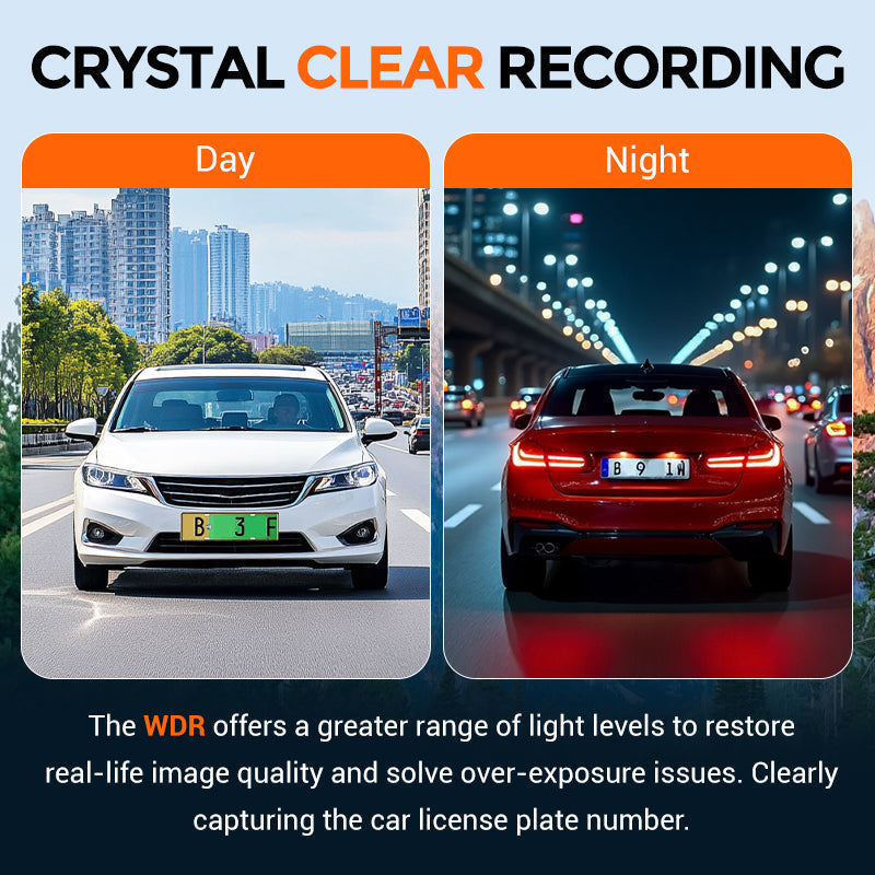 4-Channel FHD Dash Cam Ultra-Wide Angle Driving Safety Recorder