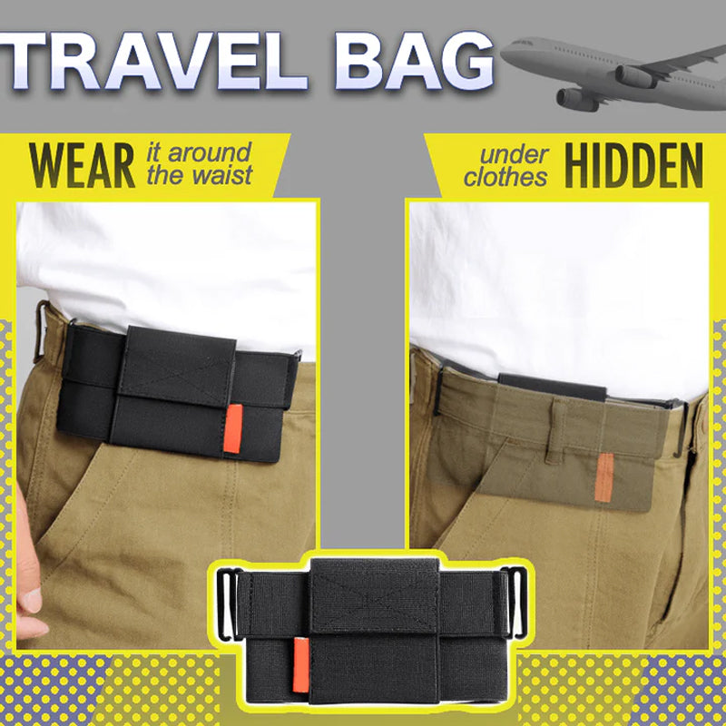 Elastic Invisible Phone Waist Bag For Mobile Secure Storage