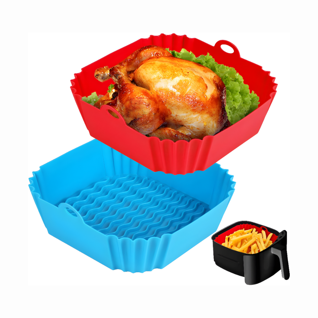 Silicone Air Fryer Mat Nonstick Heat Resistant Cooking Tray