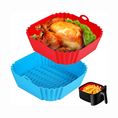 Silicone Air Fryer Mat Nonstick Heat Resistant Cooking Tray