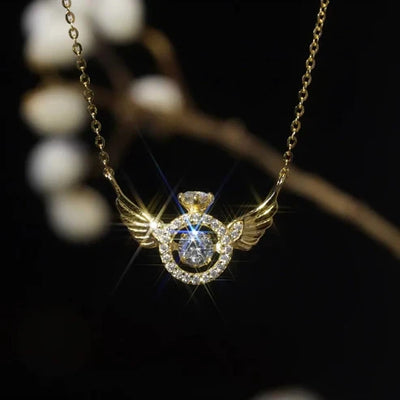 Angel Wings Necklace Elegant Pendant Jewelry For Women Gift