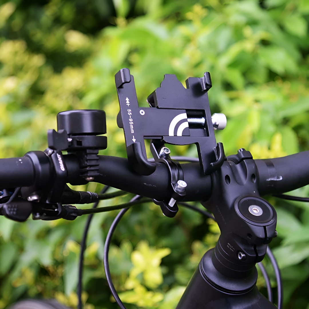 Bike Phone Holder With 360 Degree Rotation For Secure Mounting