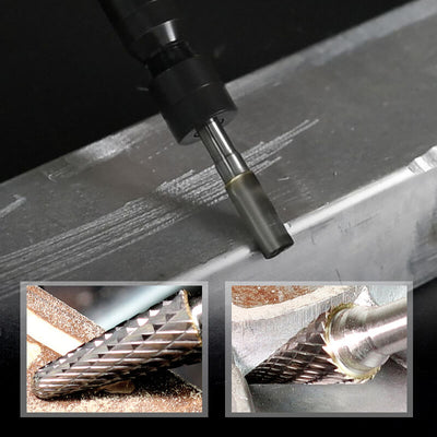 Tungsten Carbide Grinding Head Durable Steel Material Tool