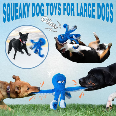 Tough Squeaky Chew Toy For Dogs Durable Pet Play Toy