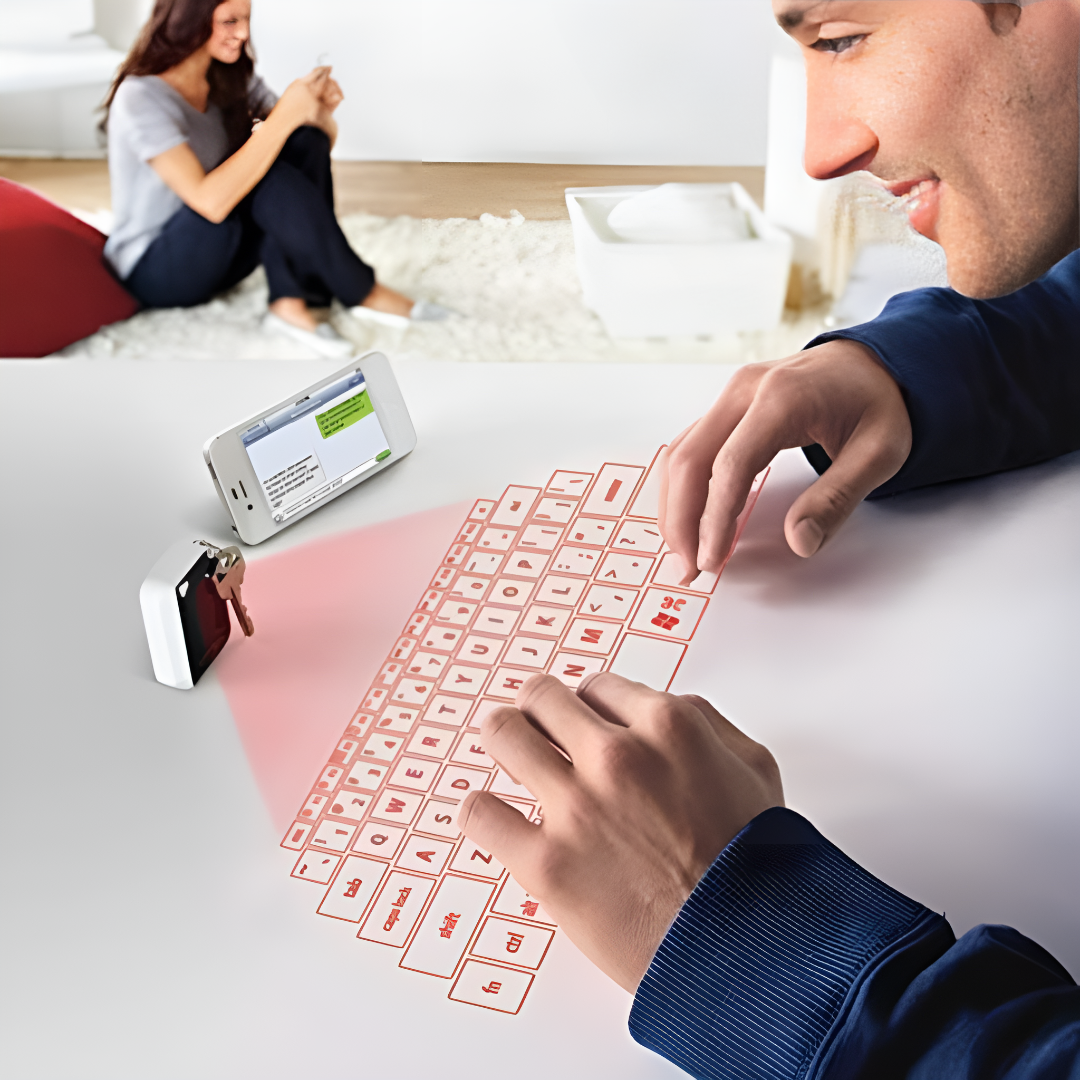 Bluetooth Laser Keyboard Portable Virtual Projection Wireless Keyboard