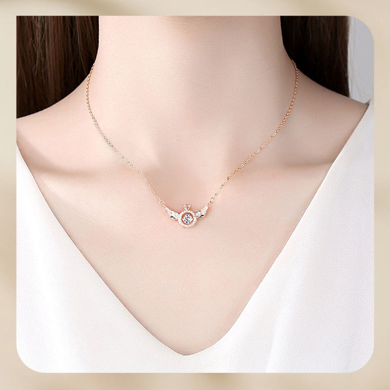Angel Wings Necklace Elegant Pendant Jewelry For Women Gift