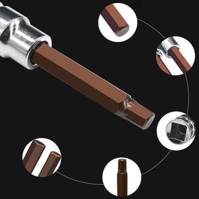 Hexagon Twelve Point Screwdriver Socket Head Tool