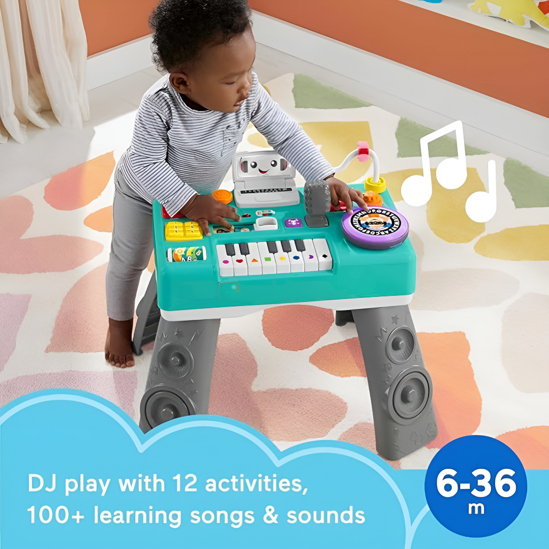 Toddler DJ Music Set Interactive Sound And Light Toy For Kids