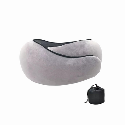 Memory Foam Travel Pillow For Neck Support And Comfort