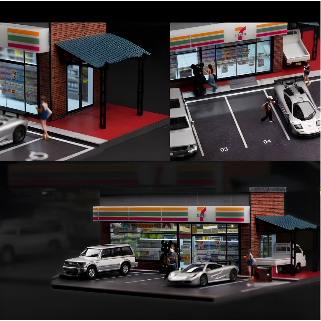Urban Street Displays For Model Cars 164 Scale Miniature Scenes