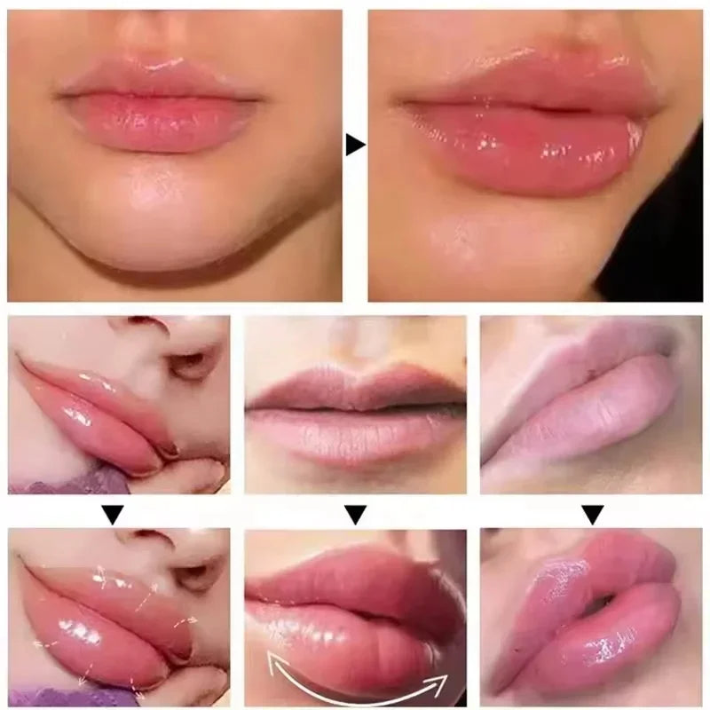 Volumizing Lip Plumper Oil Hydrating Gloss For Fuller Glossy Lips