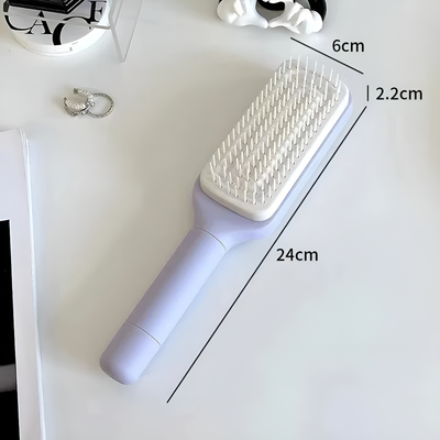 Self-Cleaning Hair Brush Easy Detangle And Hair Care Tool