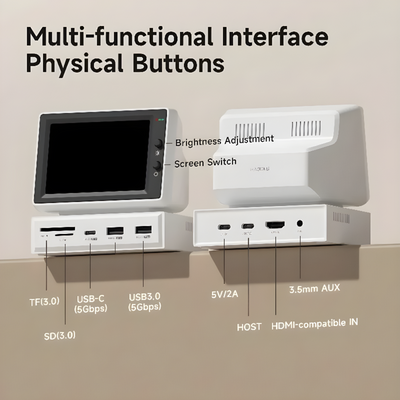 Mini Portable PC With Built-in Display And Compact Design