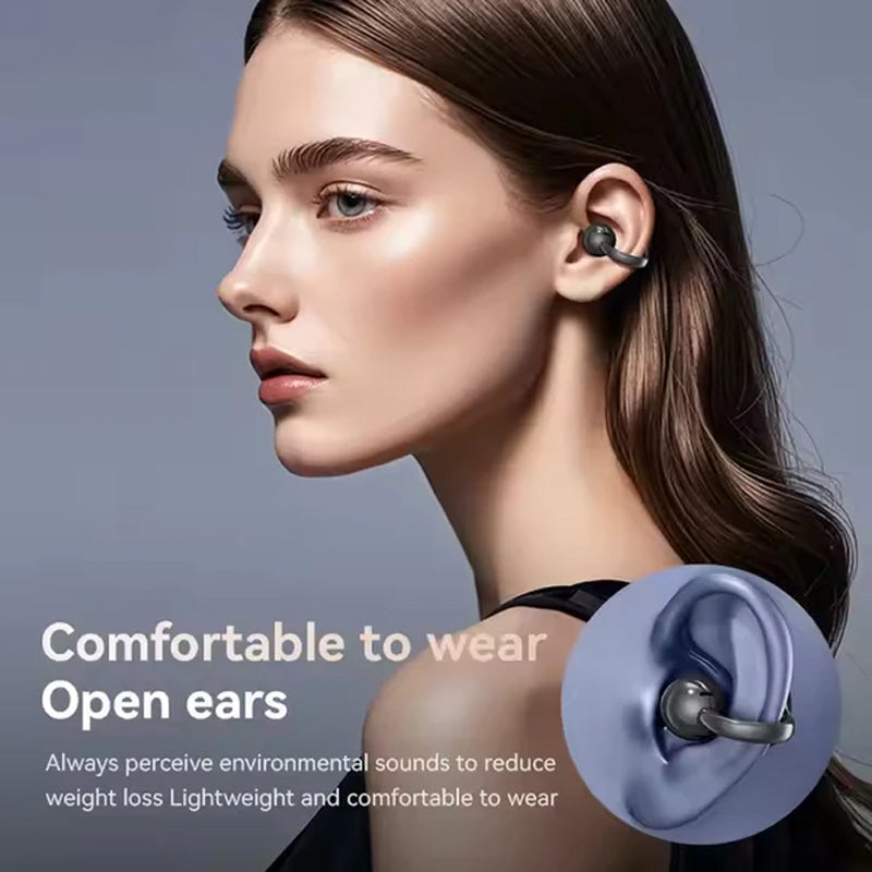 Smart Touchscreen Bluetooth Earbuds Wireless Noise Cancelling Earphones