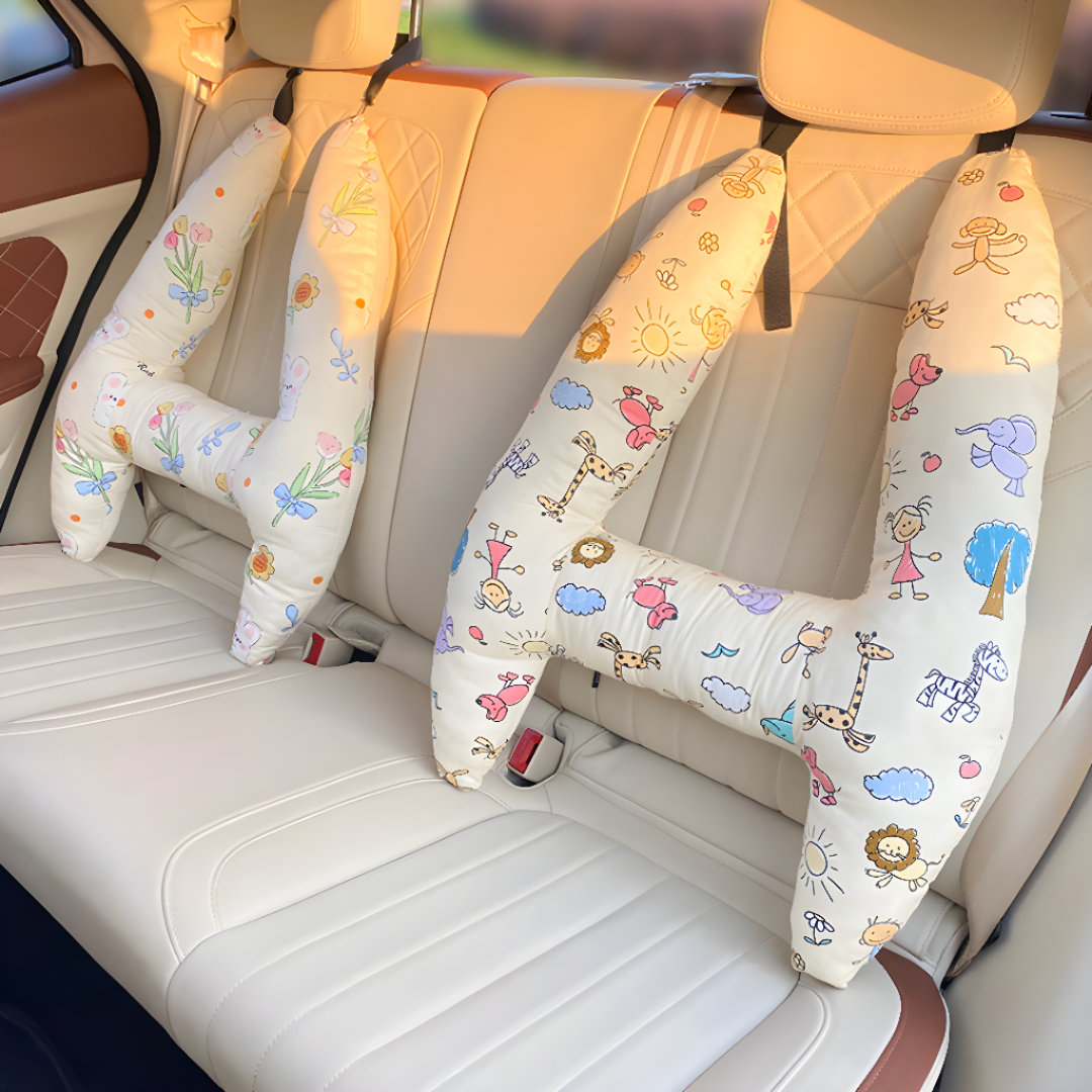 Car Seat Sleeping Pillow For Kids Comfortable Travel Neck Support