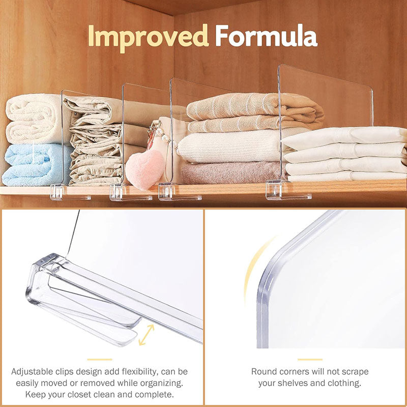 Transparent Wardrobe Panel Durable Clear Closet Door Insert