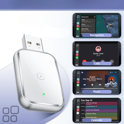 Wireless CarPlay Adapter For IPhone Easy Setup And Connectivity