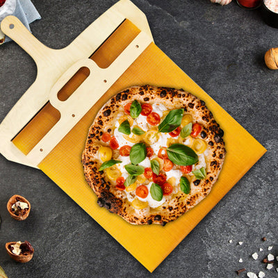 Sliding Pizza Peel For Easy And Precise Pizza Handling