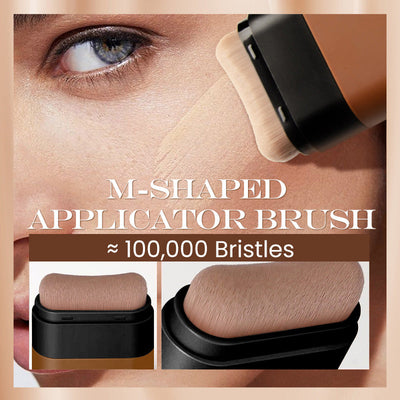 Hydrating Foundation Stick Lightweight Creamy Coverage With Brush