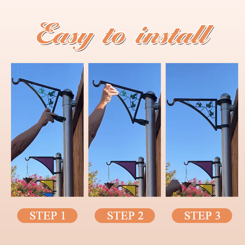 Hangs Heavy Duty Fence Post Hanger For Secure Support