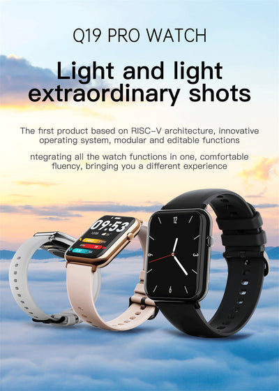 Smart Waterproof Watch With Fitness Tracker And Heart Rate Monitor