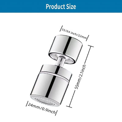 Kitchen Faucet Aerator Water Saving Flow Control Attachment