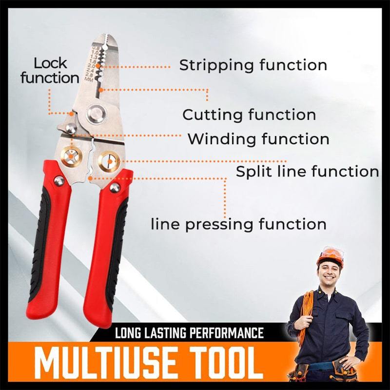 Wire Splitting Pliers Multifunctional Electrician Tool Professional Use