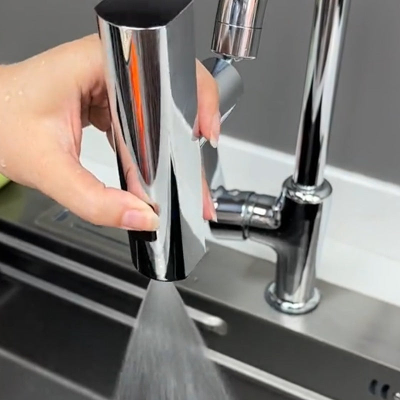 Kitchen Faucet Waterfall Outlet Rotating Splash Proof Nozzle Extension