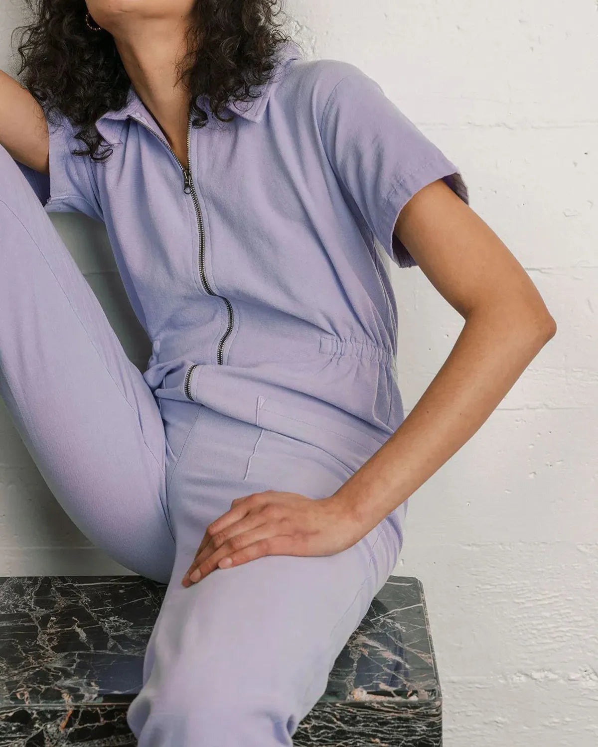 Cropped Utility Jumpsuit Stylish Casual Sleeveless Pocket Design