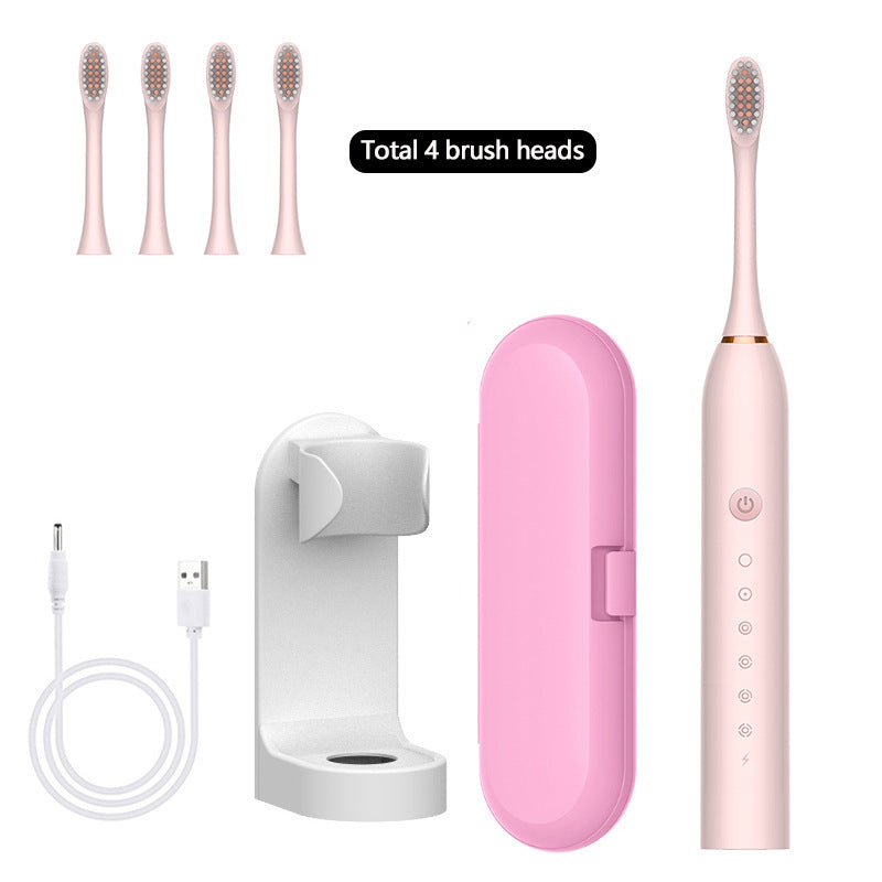 Portable Sonic Electric Toothbrush For Adults With Powerful Cleaning