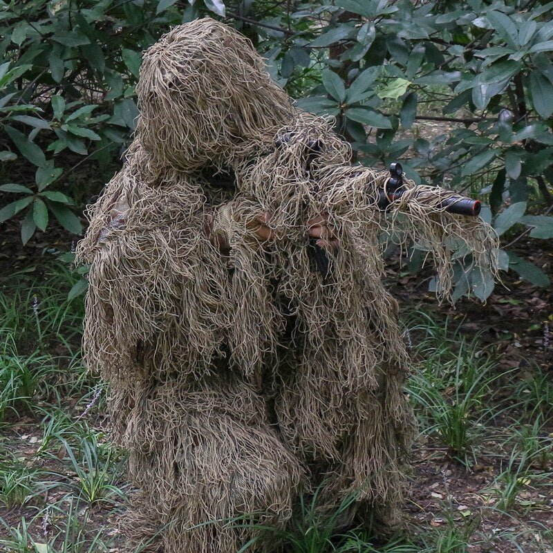 Hunting Ghillie Suit 3D Camouflage Sniper Outdoor Apparel