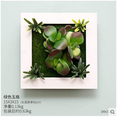 3D Plant Wall Art Artificial Maintenance Free Table And Wall Decor