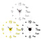 3D Wall Sticker Clock Modern Design For Stylish Home Decor