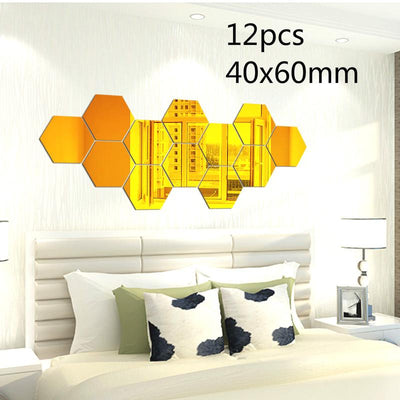 3D Wall Sticker Clock Modern Design For Stylish Home Decor