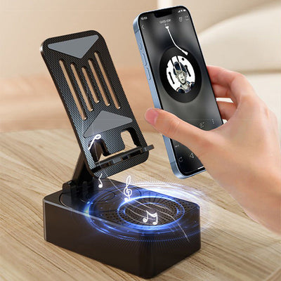 3 In 1 Wireless Bluetooth Speaker Charging Station Phone Stand