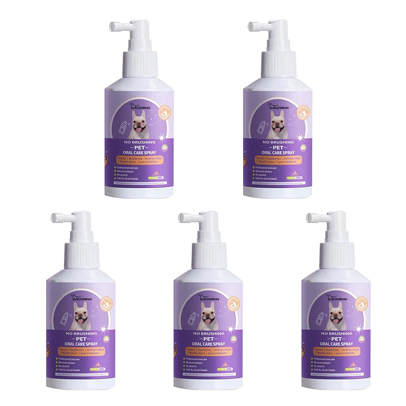 Tooth Cleaning Spray For Dogs And Cats Oral Hygiene Care