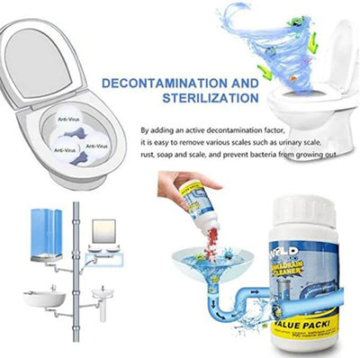 Powerful Sink And Drain Cleaner For Fast Clog Removal