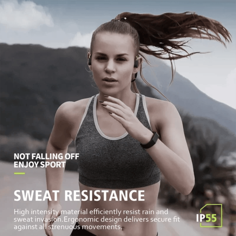 Bone Conduction Headphones Wireless Lightweight Sport Earphones