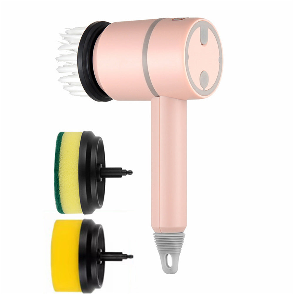 Electric Cleaning Brush Rechargeable Wireless USB For Kitchen Bathroom