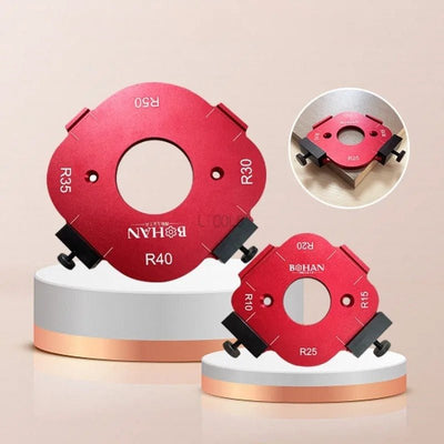 Arc Angle Positioning Template 4 In 1 Corner Radius Cutting Guide