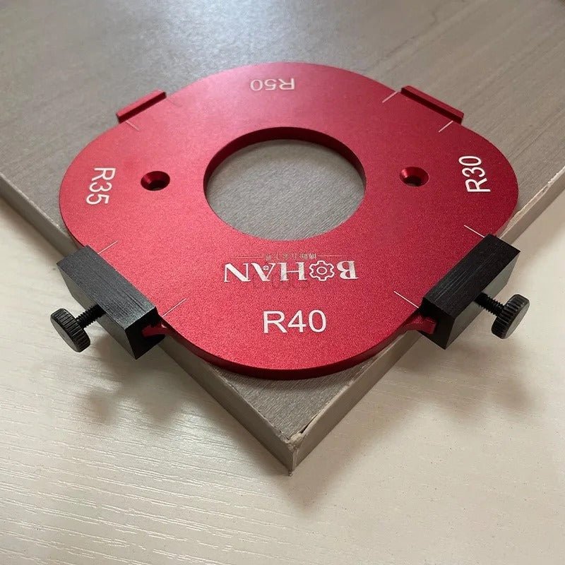 Arc Angle Positioning Template 4 In 1 Corner Radius Cutting Guide