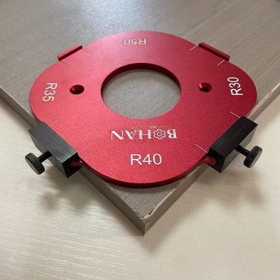 Arc Angle Positioning Template 4 In 1 Corner Radius Cutting Guide