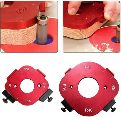 Arc Angle Positioning Template 4 In 1 Corner Radius Cutting Guide